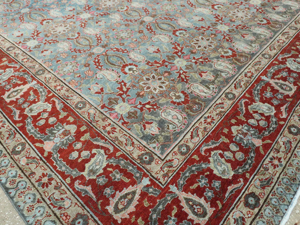 Antique Persian Tabriz Carpet, No.27930 - Gss
