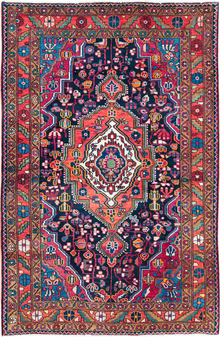 Vintage Persian Malayer Rug, No.27932 - Gss