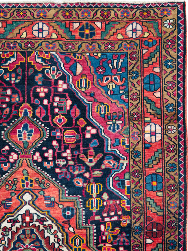 Vintage Persian Malayer Rug, No.27932 - Gss