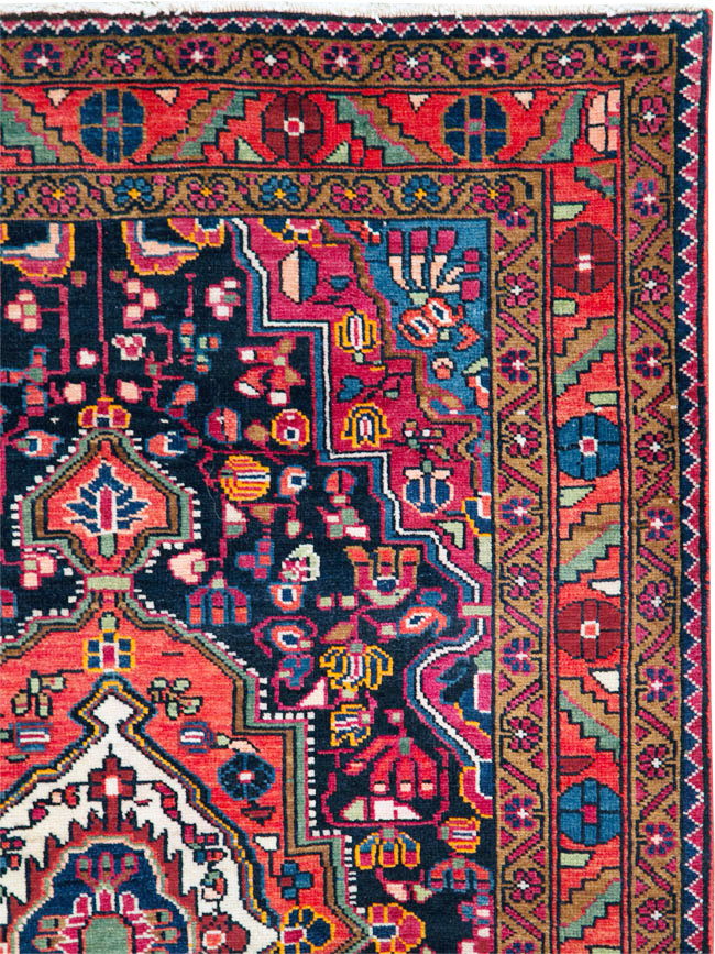Vintage Persian Malayer Rug, No.27932 - Gss