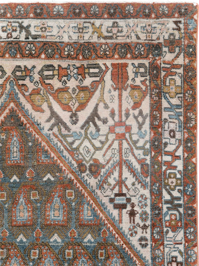 Vintage Persian Malayer Rug, No.27934 - Gss