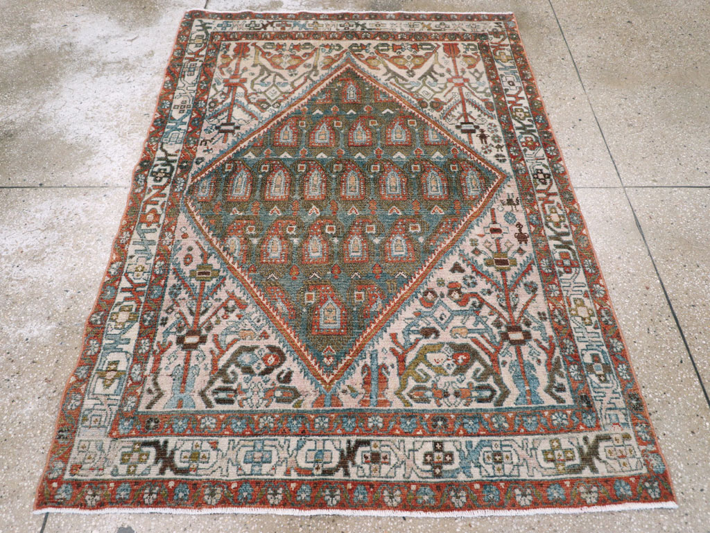 Vintage Persian Malayer Rug, No.27934 - Gss