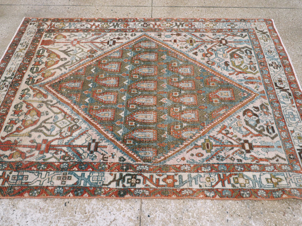 Vintage Persian Malayer Rug, No.27934 - Gss