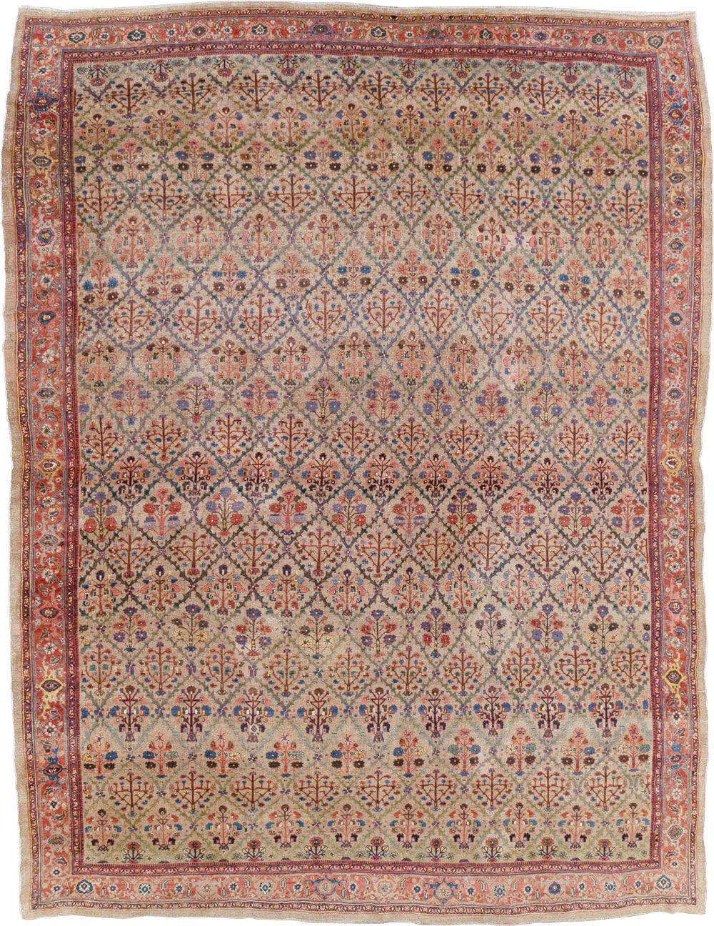 Antique Persian Bidjar Carpet, No.27941 - Gss
