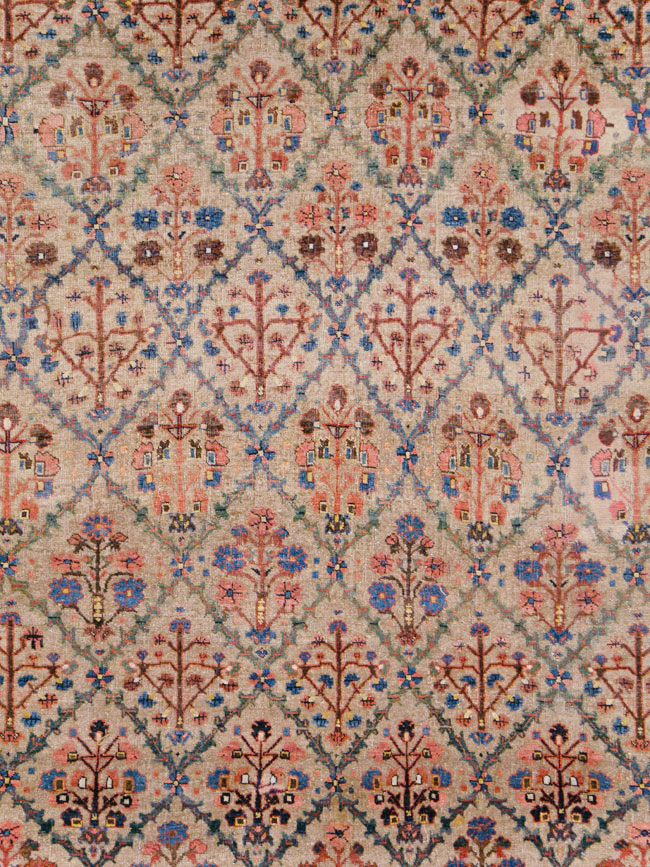 Antique Persian Bidjar Carpet, No.27941 - Gss