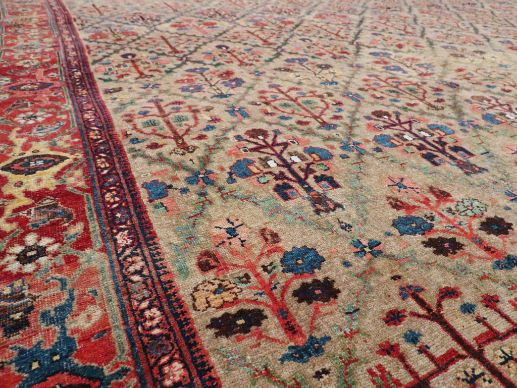 Antique Persian Bidjar Carpet, No.27941 - Gss
