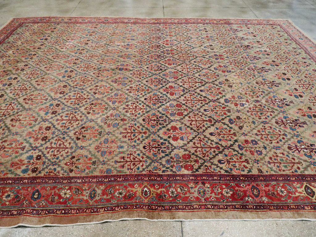 Antique Persian Bidjar Carpet, No.27941 - Gss