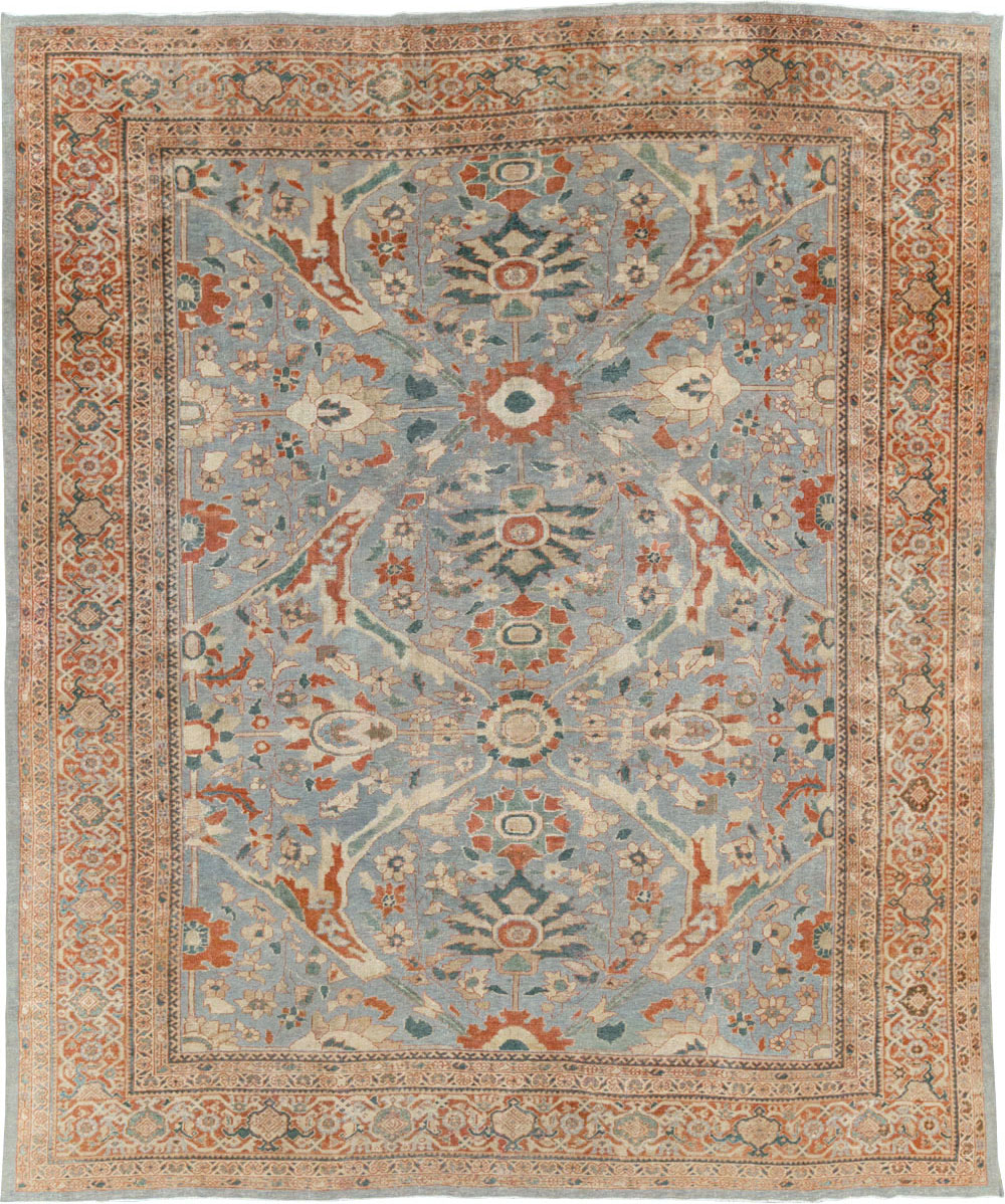 Antique Persian Sultanabad Room Size Carpet, No.27943 - Gss