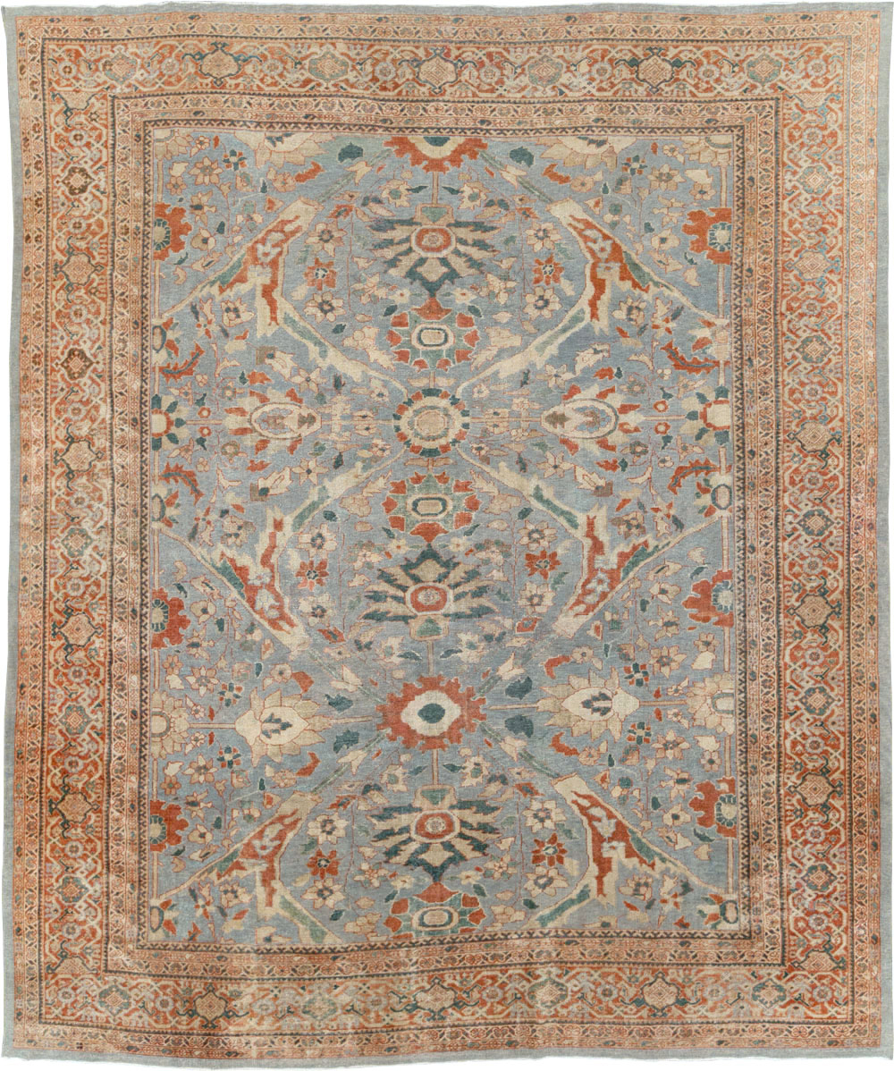 Antique Persian Sultanabad Room Size Carpet, No.27943 - Gss