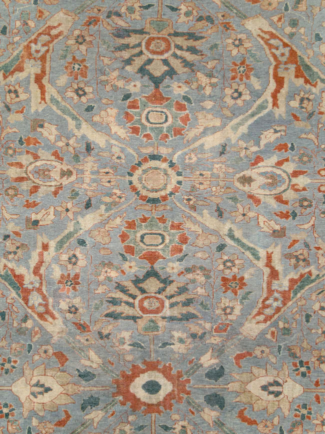 Antique Persian Sultanabad Room Size Carpet, No.27943 - Gss