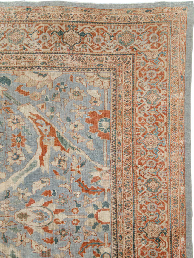 Antique Persian Sultanabad Room Size Carpet, No.27943 - Gss
