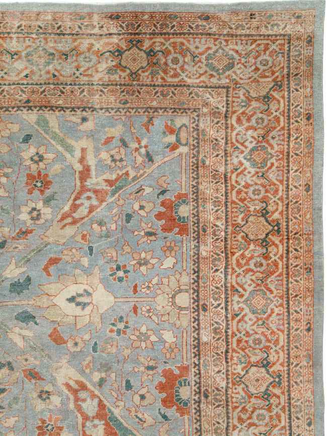 Antique Persian Sultanabad Room Size Carpet, No.27943 - Gss