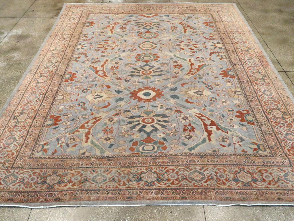 Antique Persian Sultanabad Room Size Carpet, No.27943 - Gss
