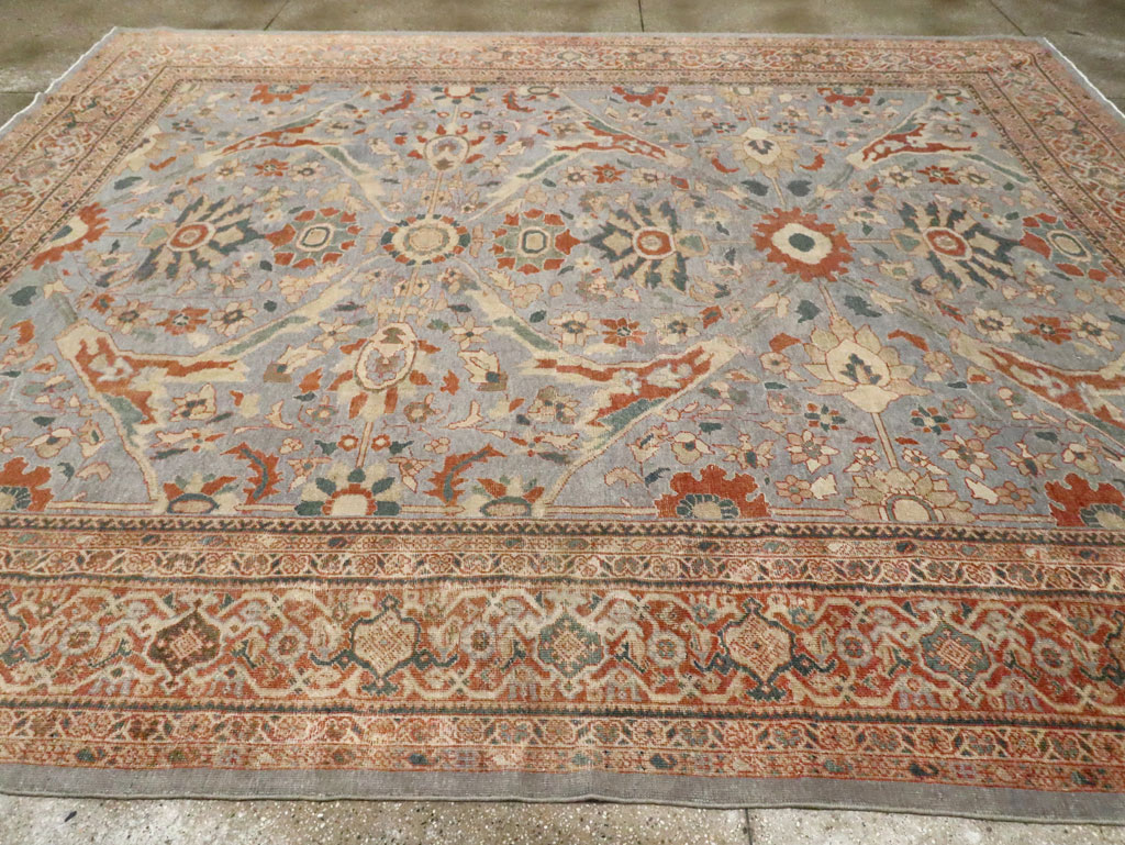 Antique Persian Sultanabad Room Size Carpet, No.27943 - Gss