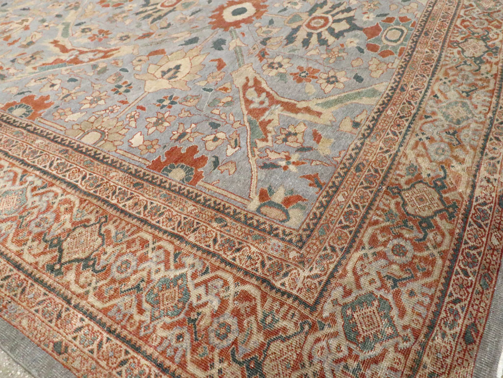 Antique Persian Sultanabad Room Size Carpet, No.27943 - Gss