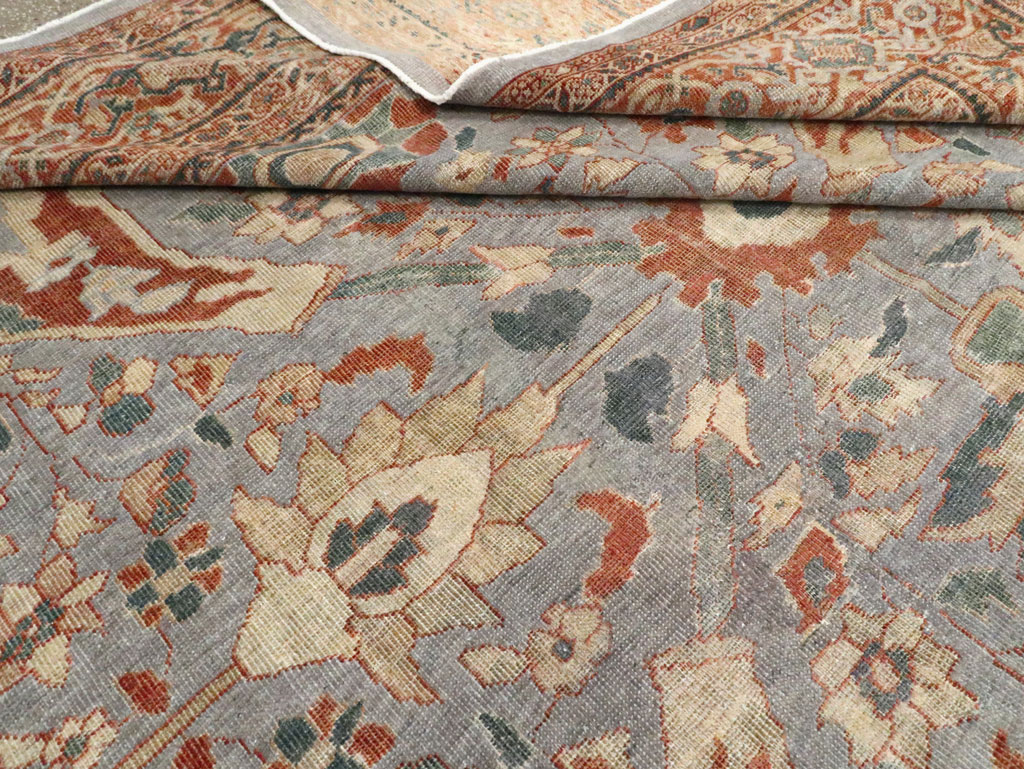 Antique Persian Sultanabad Room Size Carpet, No.27943 - Gss