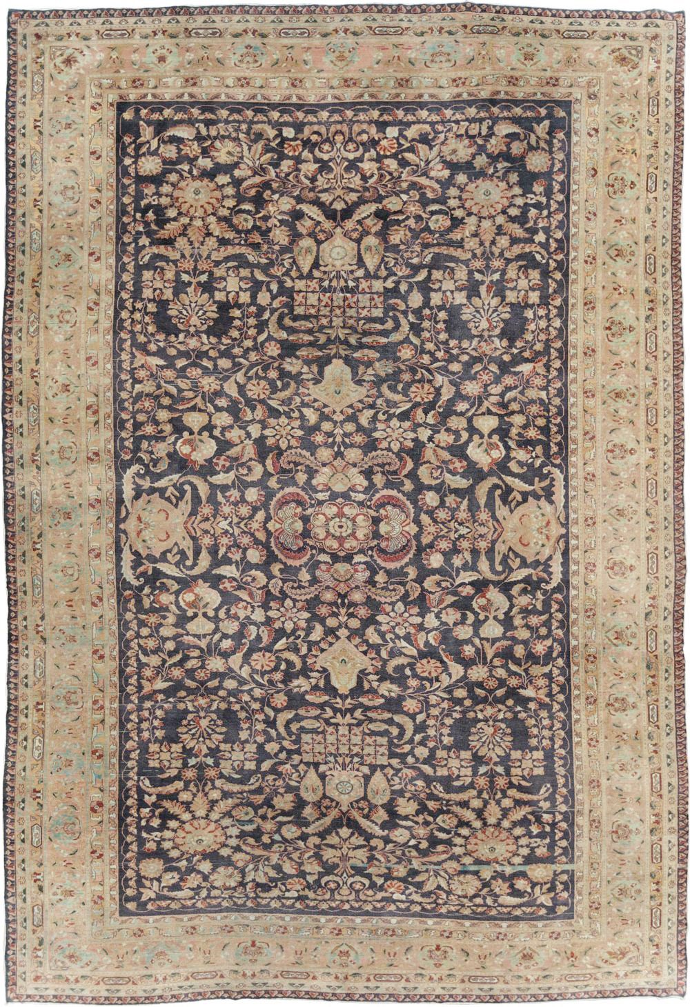 Vintage Persian Sarouk Carpet, No.27951 - Gss