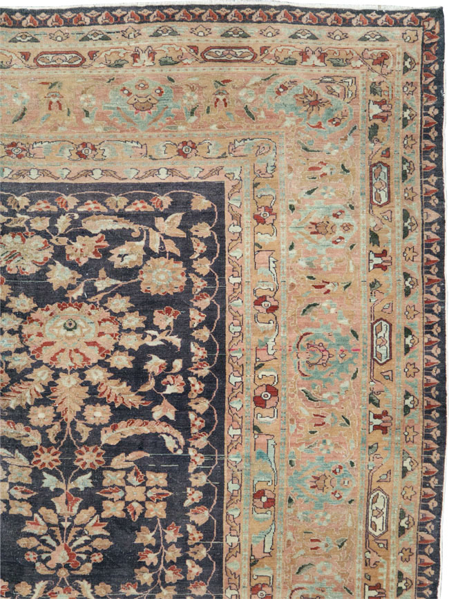 Vintage Persian Sarouk Carpet, No.27951 - Gss