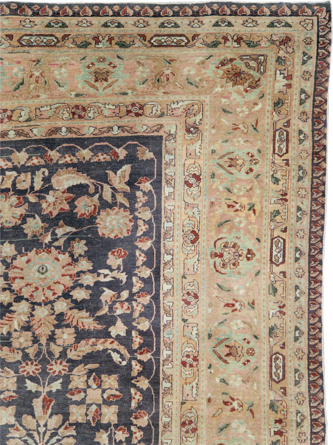 Vintage Persian Sarouk Carpet, No.27951 - Gss