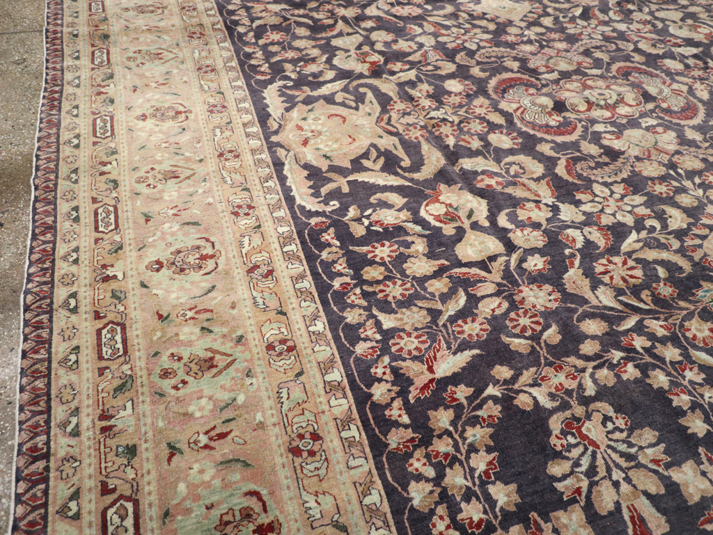 Vintage Persian Sarouk Carpet, No.27951 - Gss