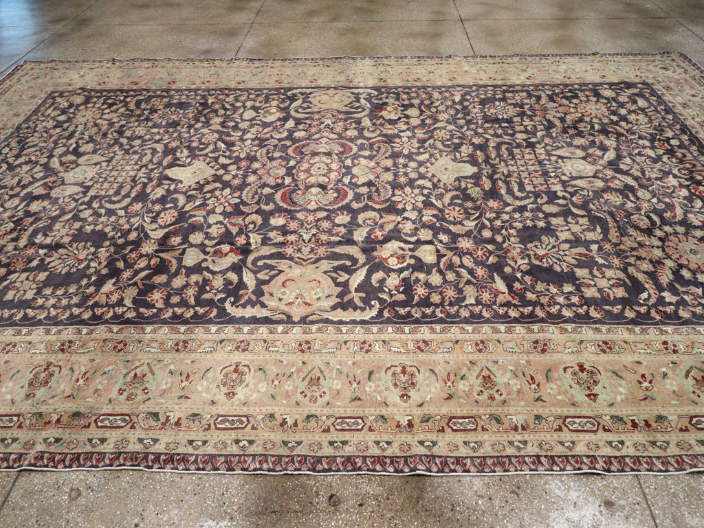 Vintage Persian Sarouk Carpet, No.27951 - Gss