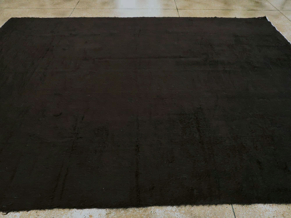 Contemporary Turkish Mohair Room Size Carpet, No.27963 - Gss