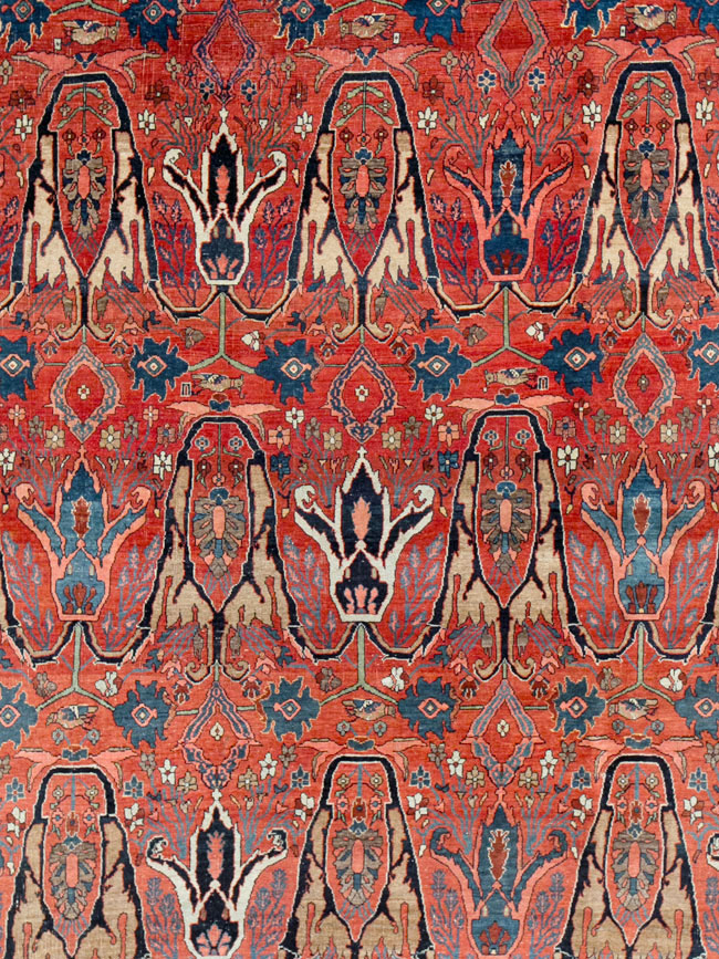 Antique Persian Bidjar Carpet, No.27965 - Gss