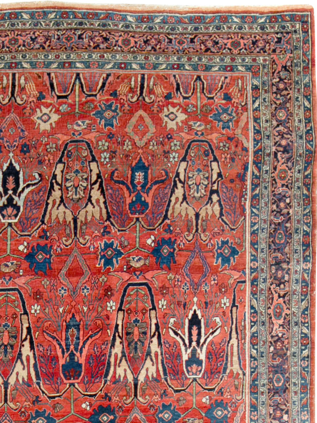 Antique Persian Bidjar Carpet, No.27965 - Gss