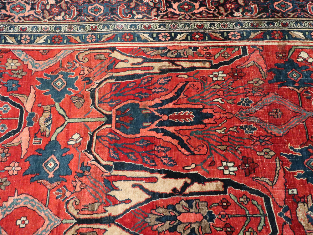 Antique Persian Bidjar Carpet, No.27965 - Gss
