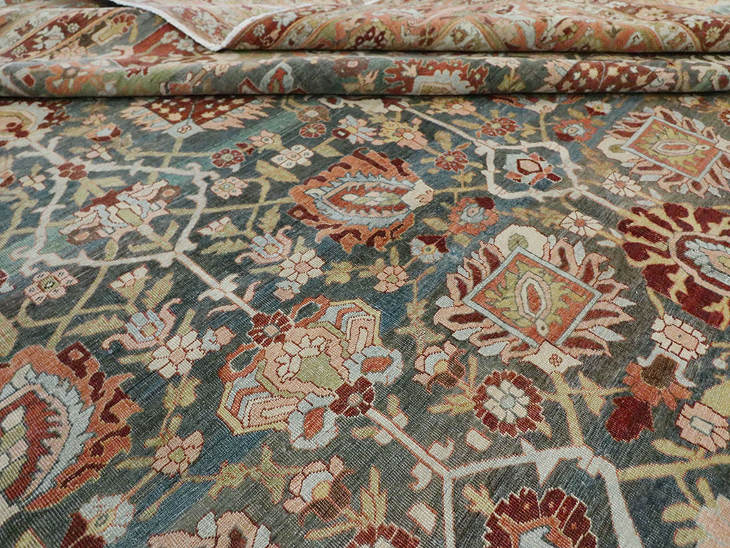 Antique Persian Bidjar Oversize Carpet, No.27966 - Gss