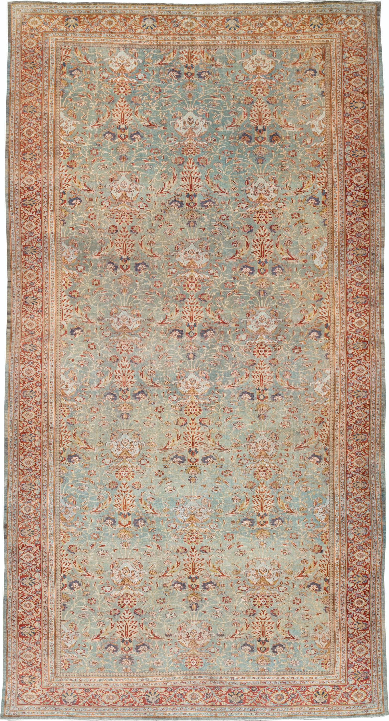 Antique Persian Sultanabad Carpet, No.27967 - Gss