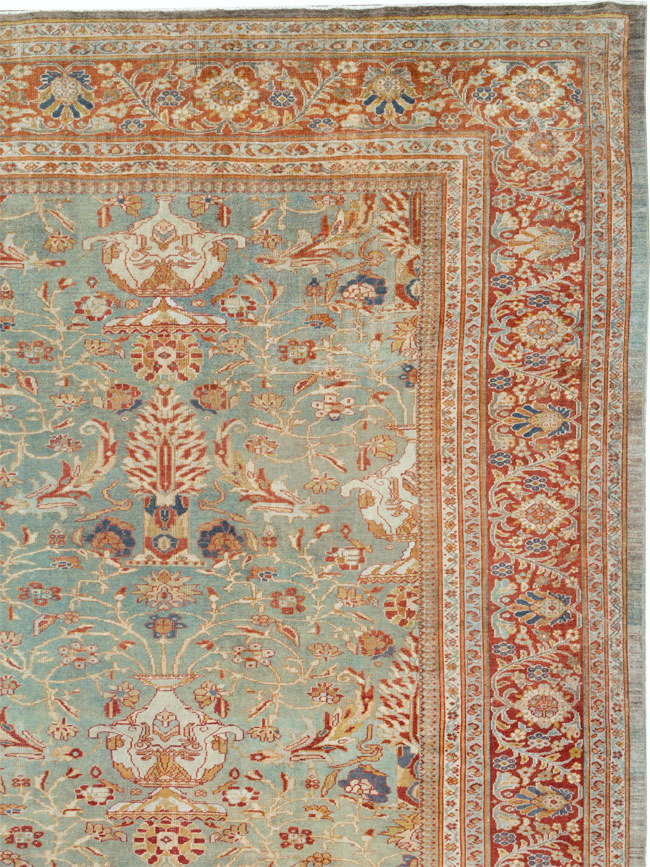 Antique Persian Sultanabad Carpet, No.27967 - Gss
