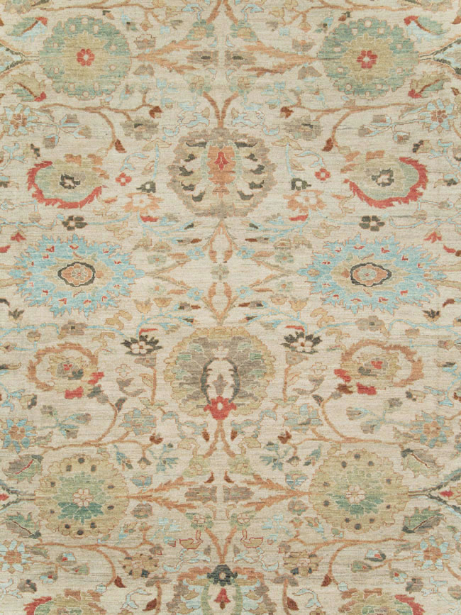 Modern Persian Sultanabad Oversize Square Carpet, No.27972 - Gss