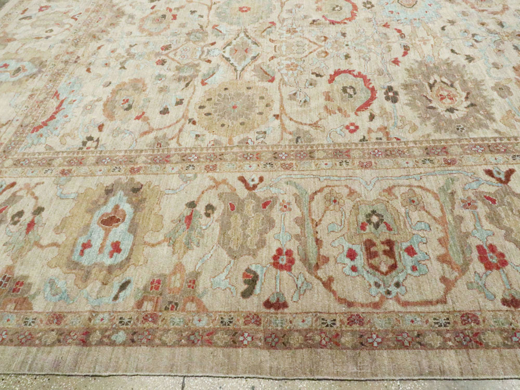 Modern Persian Sultanabad Oversize Square Carpet, No.27972 - Gss