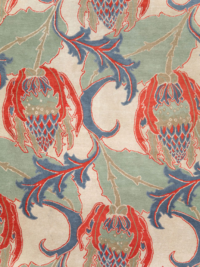 Modern Tibetan Room Size Carpet, No.27975 - Gss