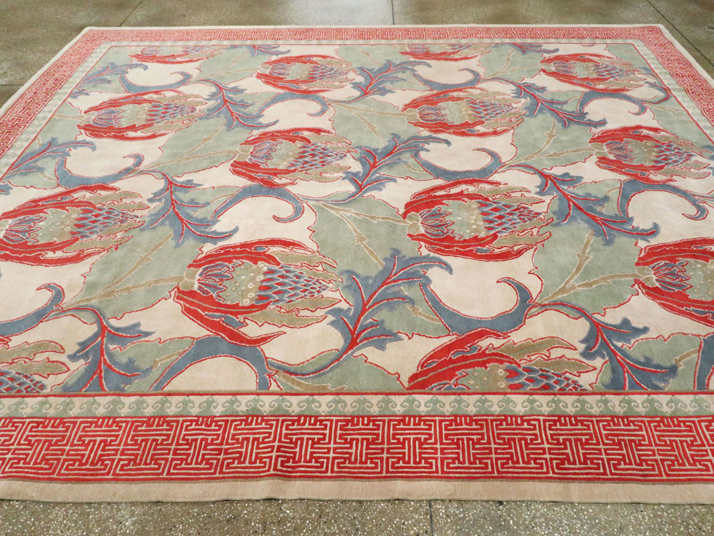 Modern Tibetan Room Size Carpet, No.27975 - Gss