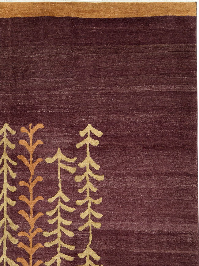 Contemporary Turkish Anatolian Room Size Carpet, No.27976 - Gss