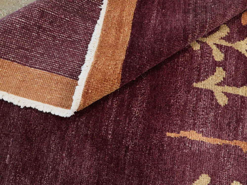 Contemporary Turkish Anatolian Room Size Carpet, No.27976 - Gss