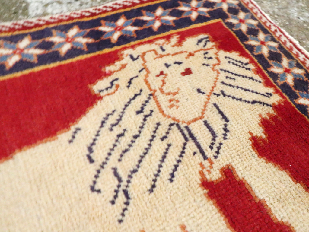 Vintage Persian Tabriz Pictorial Rug (Pair: 3 of 6), No.27990 - Gss