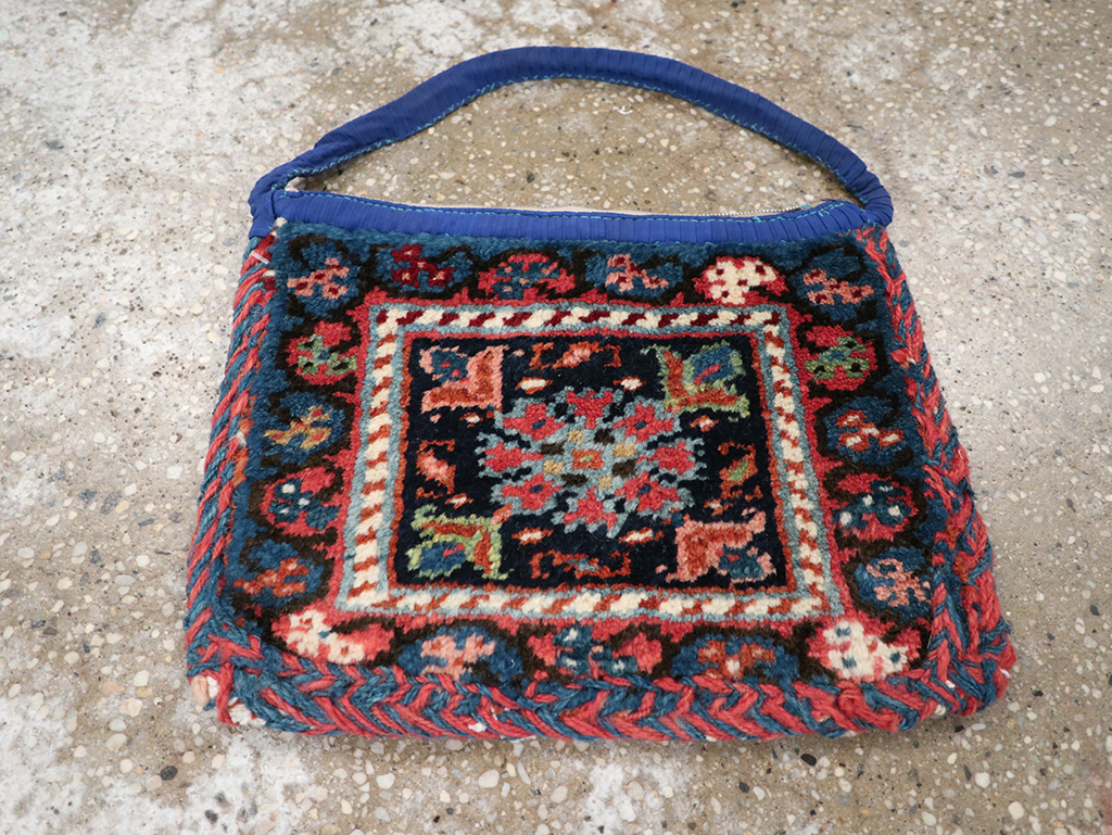 Vintage Persian Kurdish Bag, No.27996 - Gss