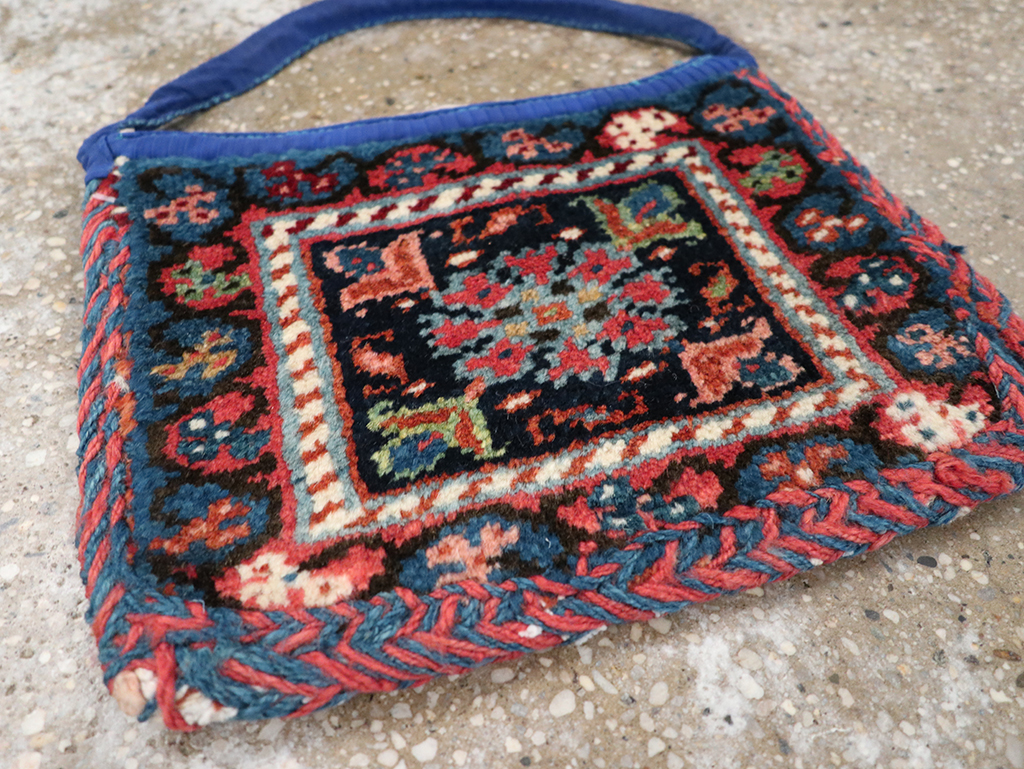 Vintage Persian Kurdish Bag, No.27996 - Gss