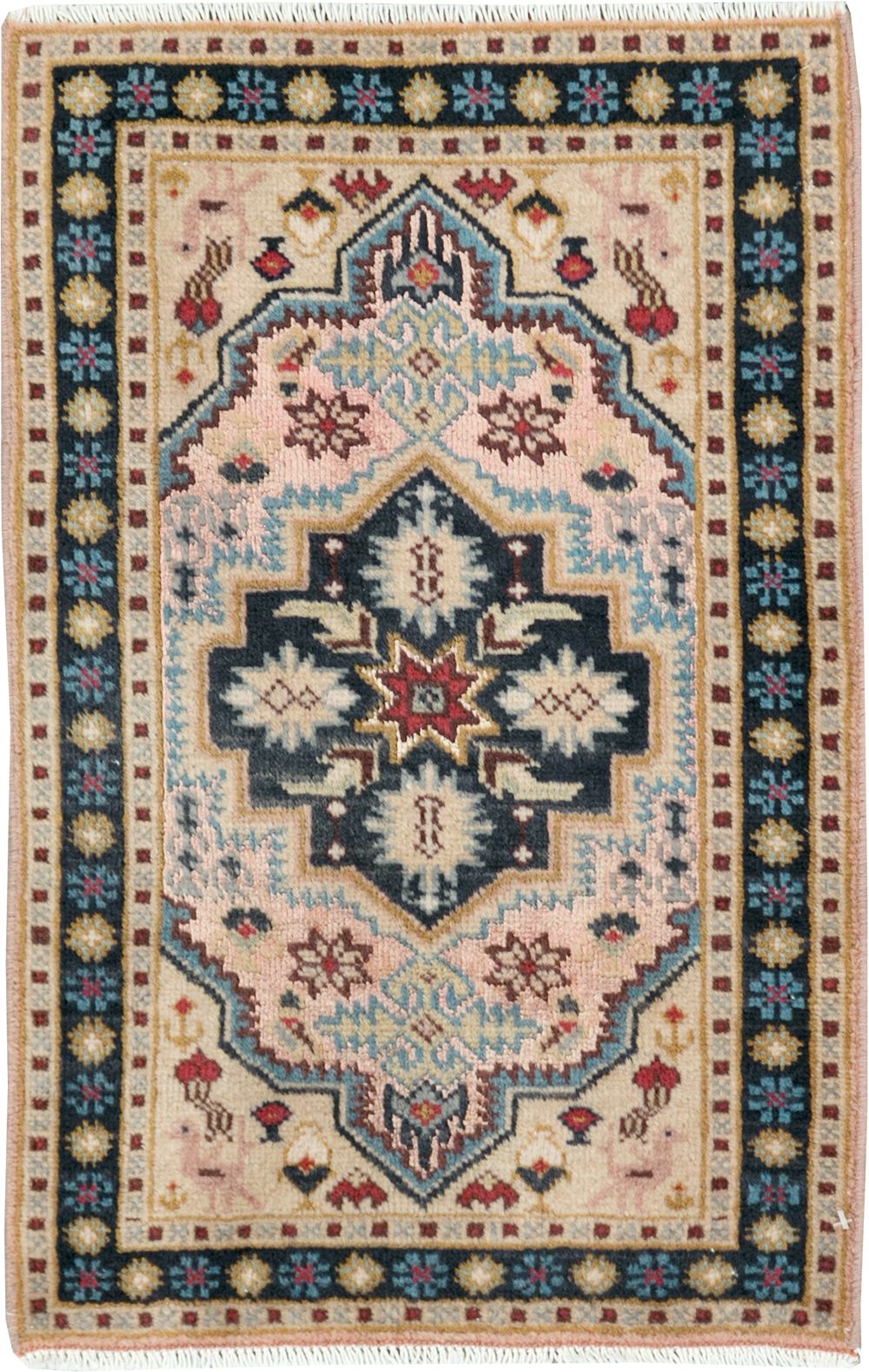Vintage Persian Ardabil Rug (Pair: 1 of 2), No.27998 - Gss