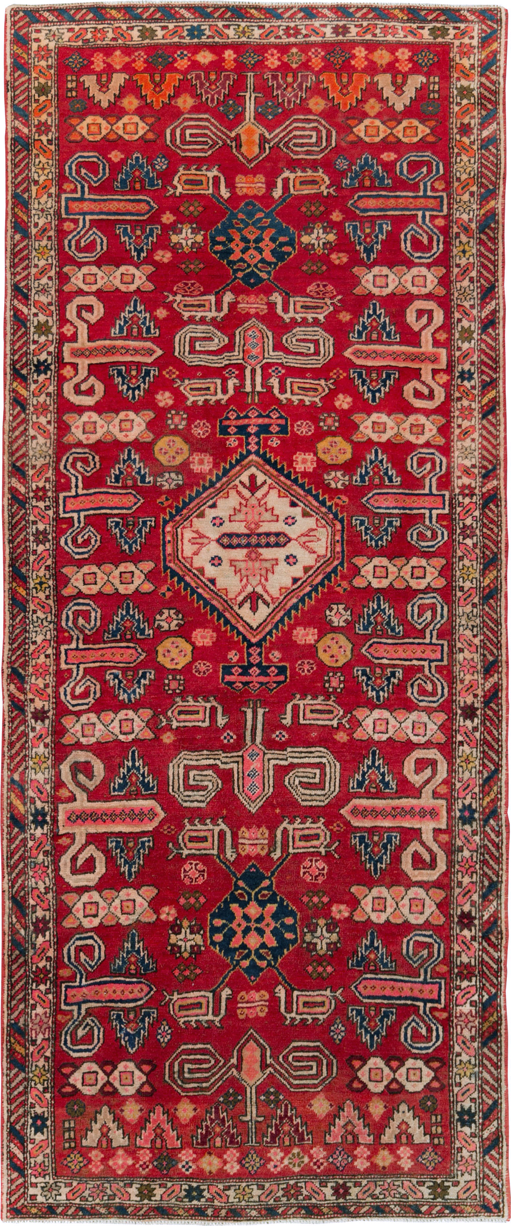 Vintage Persian Ardebil Rug, No.28000 - Gss