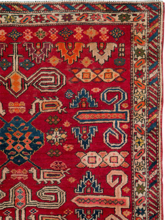 Vintage Persian Ardebil Rug, No.28000 - Gss