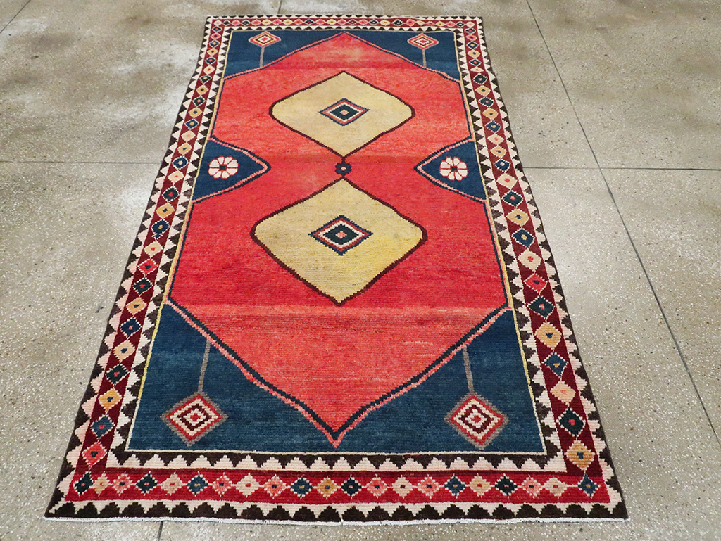 Tribal Persian Gabbeh Gallery Rug, No.28006 - Gss