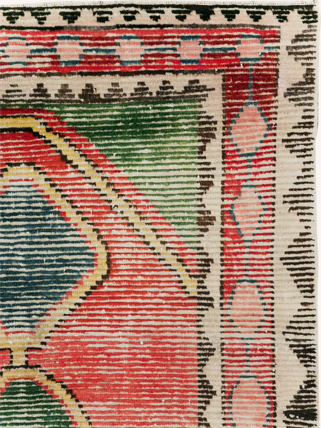 Vintage Persian Gabbeh Rug, No.28013 - Gss