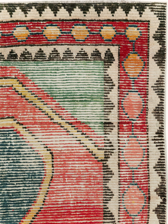 Vintage Persian Gabbeh Rug, No.28013 - Gss