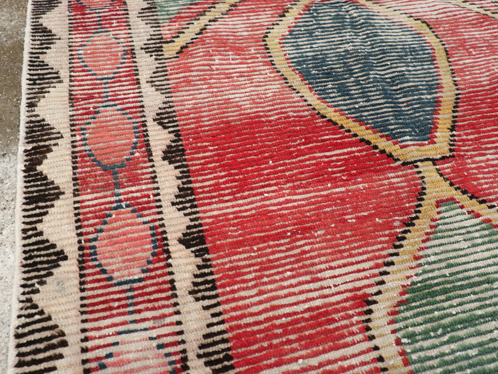 Vintage Persian Gabbeh Rug, No.28013 - Gss