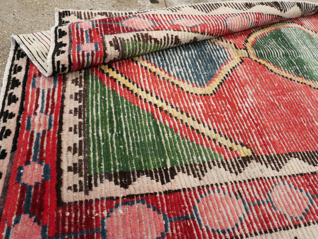 Vintage Persian Gabbeh Rug, No.28013 - Gss