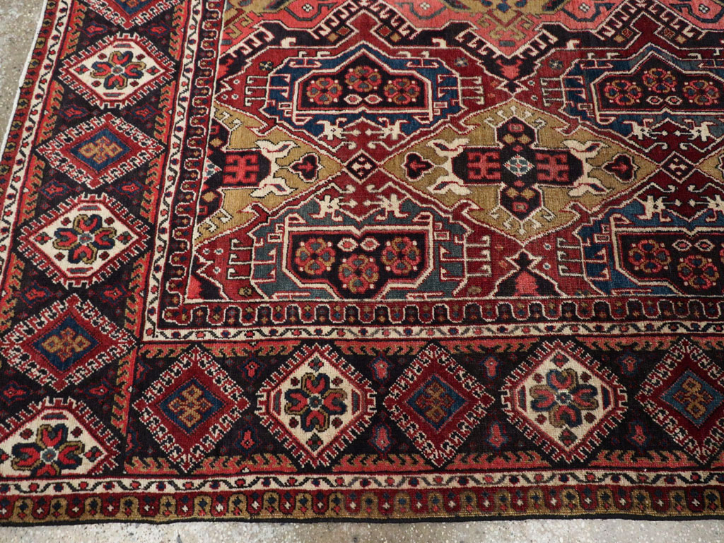 Vintage Persian Heriz Carpet, No.28022 - Gss
